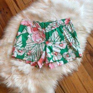 5/$25 Lilly Pulitzer Green and Pink Shorts size 4